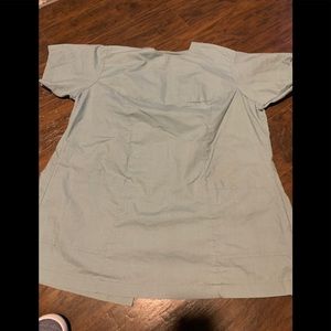 Scrubs light blue vintage cut shirt medium.